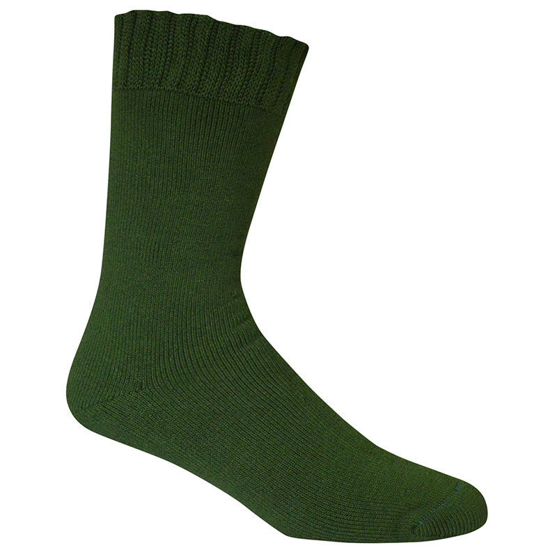 Bamboo Textiles - Extra Thick Bamboo Socks - Green