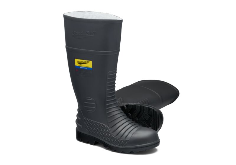 Blundstone - 025 Safety gumboot - Waterproof_Grey - 025