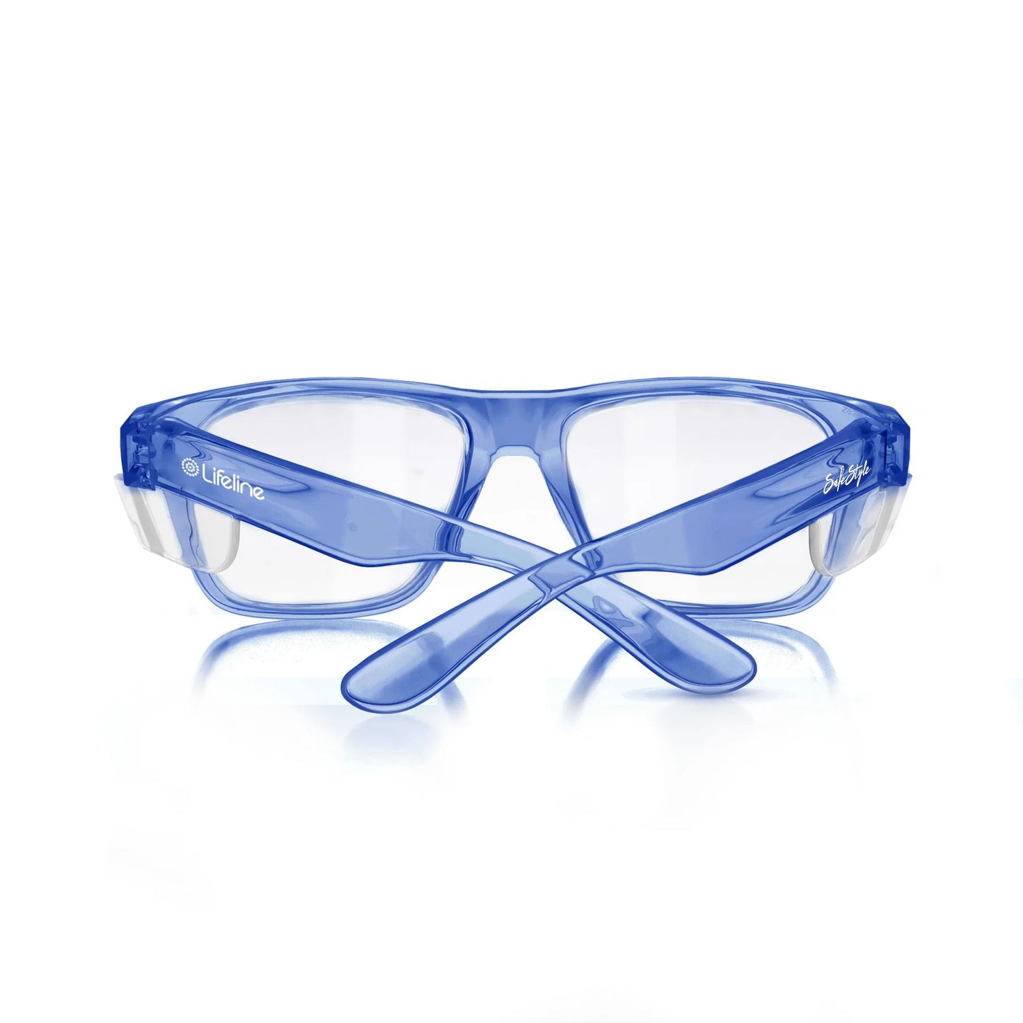 SafeStyle - Fusions Blue Frame /Clear UV400 _FBLC100