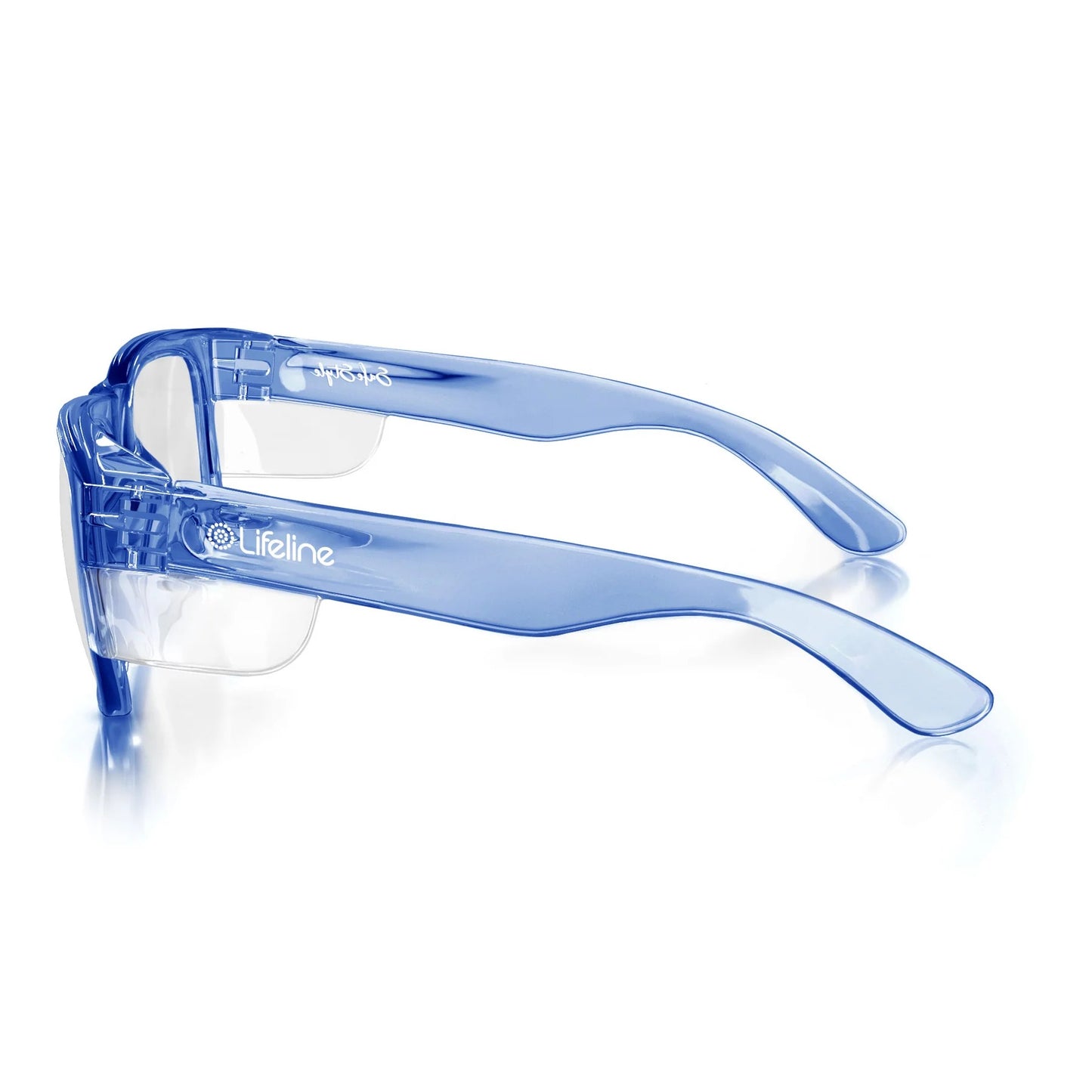 SafeStyle - Fusions Blue Frame /Clear UV400 _FBLC100