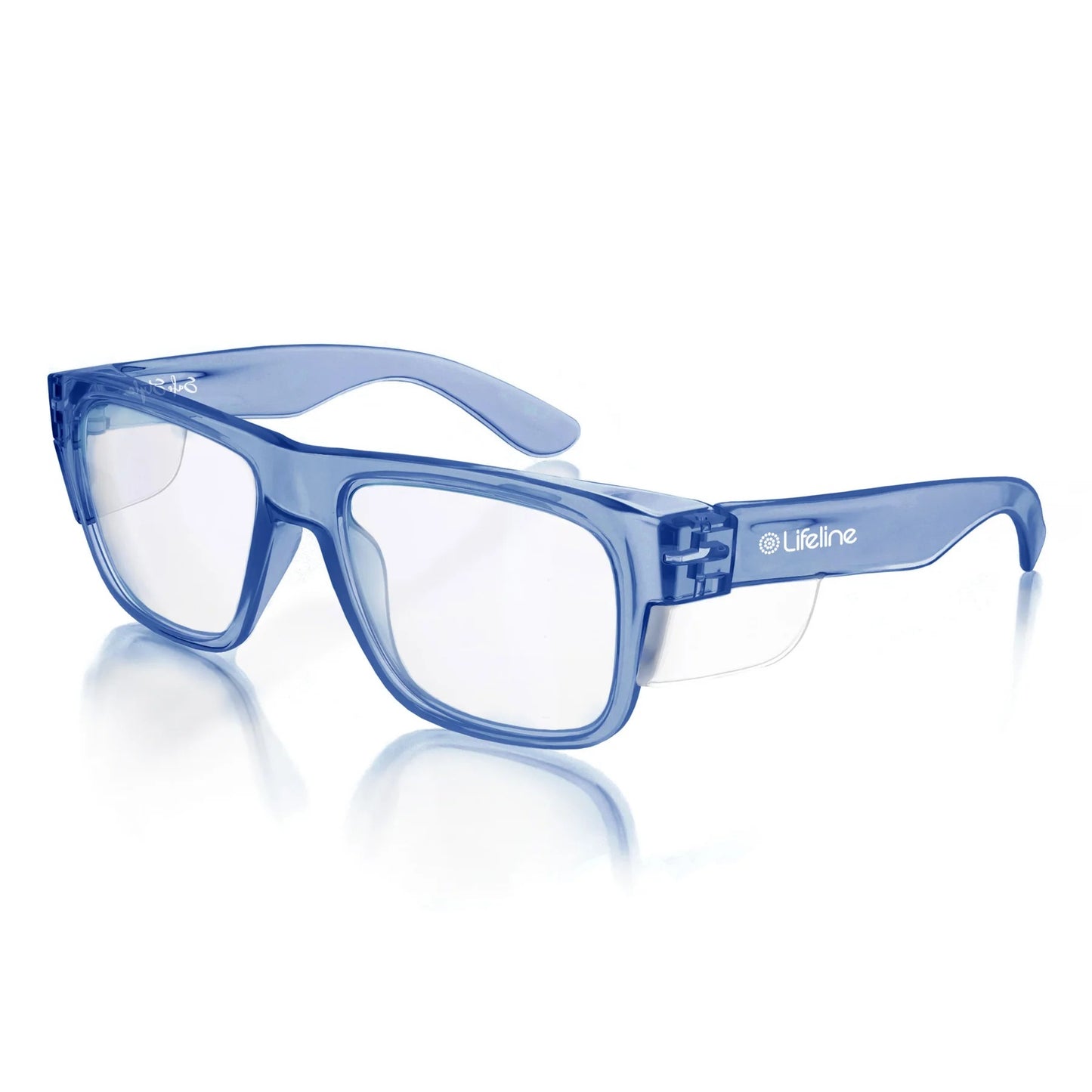 SafeStyle - Fusions Blue Frame /Clear UV400 _FBLC100