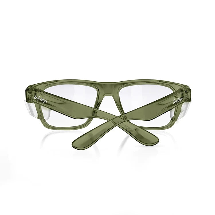 SafeStyle - Fusions Green Frame /Clear UV400_FGRC100