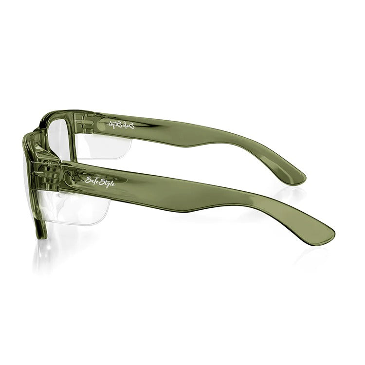 SafeStyle - Fusions Green Frame /Clear UV400_FGRC100
