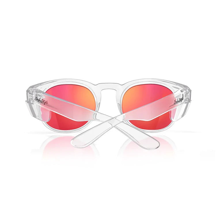 SafeStyle - Cruisers Clear Frame/Mirror Red Polarised UV400_CRCRP100