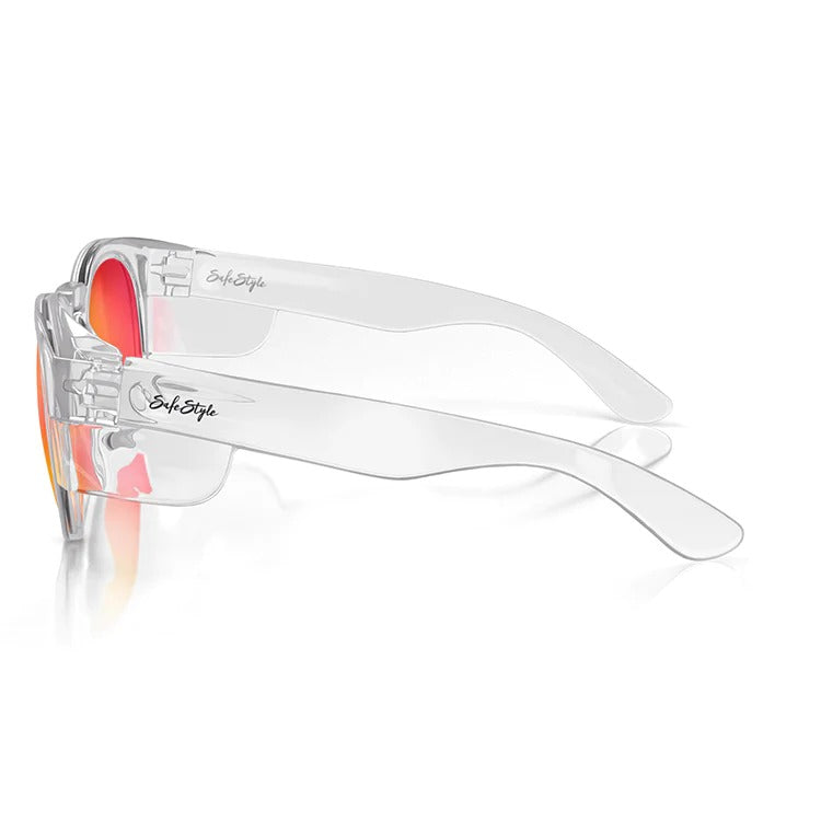 SafeStyle - Cruisers Clear Frame/Mirror Red Polarised UV400_CRCRP100