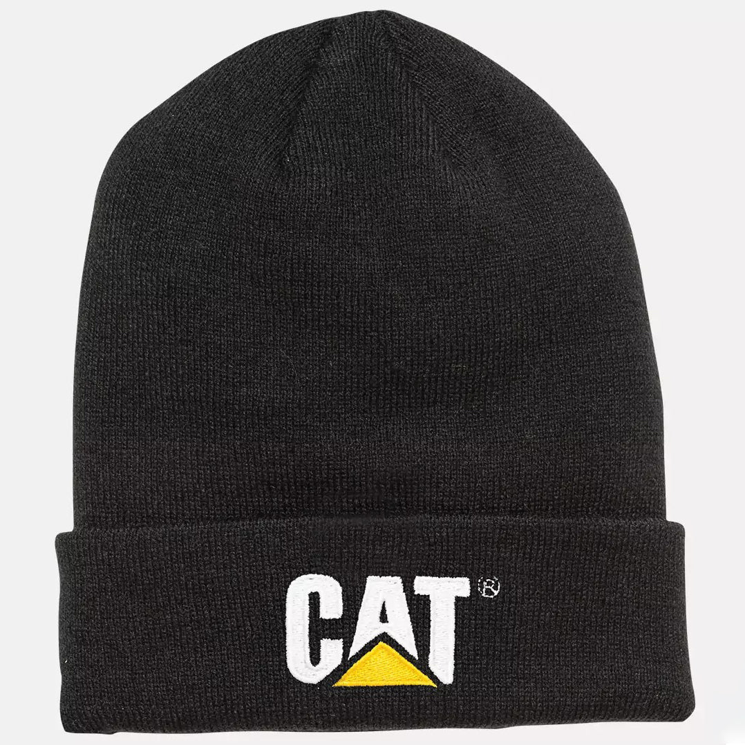 CAT - TRADEMARK CUFF BEANIE_Black - 1120117.016