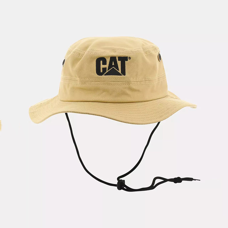 CAT - TRADEMARK SAFARI CAP KHAKI - BUCKET STYLE - 1120180.10401