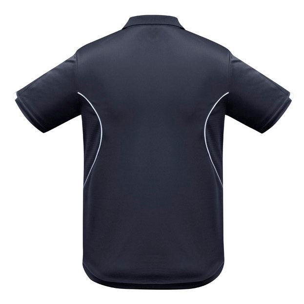 Biz Collection - Razor Mens Polo_Navy/White - P405MS