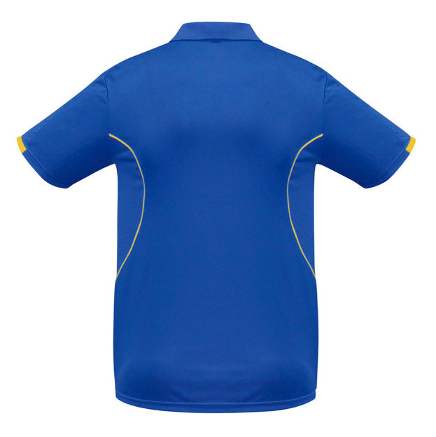 Biz Collection - Razor Mens Polo_Royal/Gold - P405MS