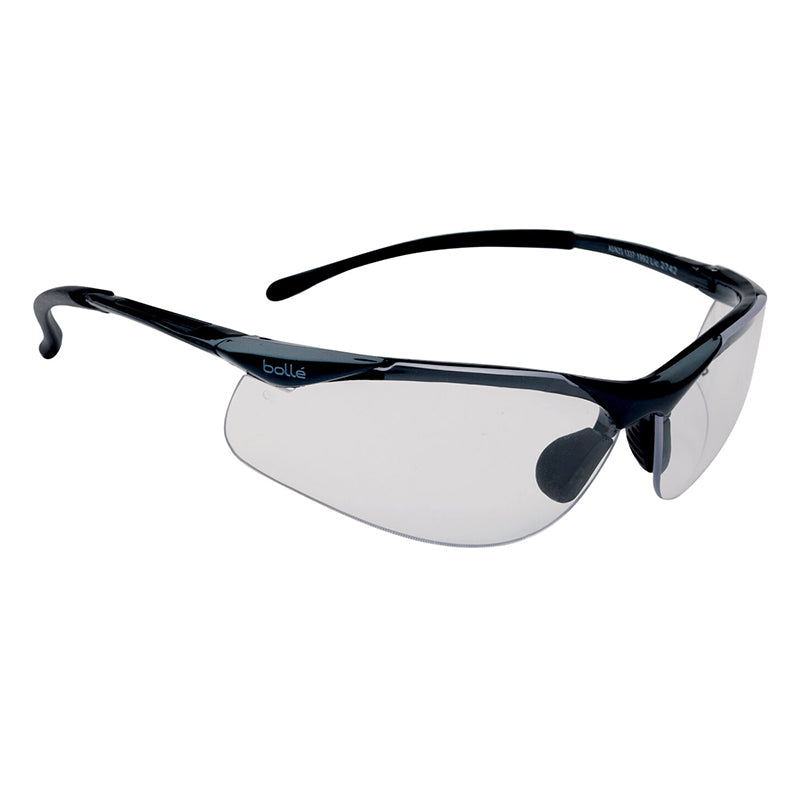 BOLLE - CONTOUR Dark Gun Frame PLATINUM AS/AF Clear Lens - 1615501