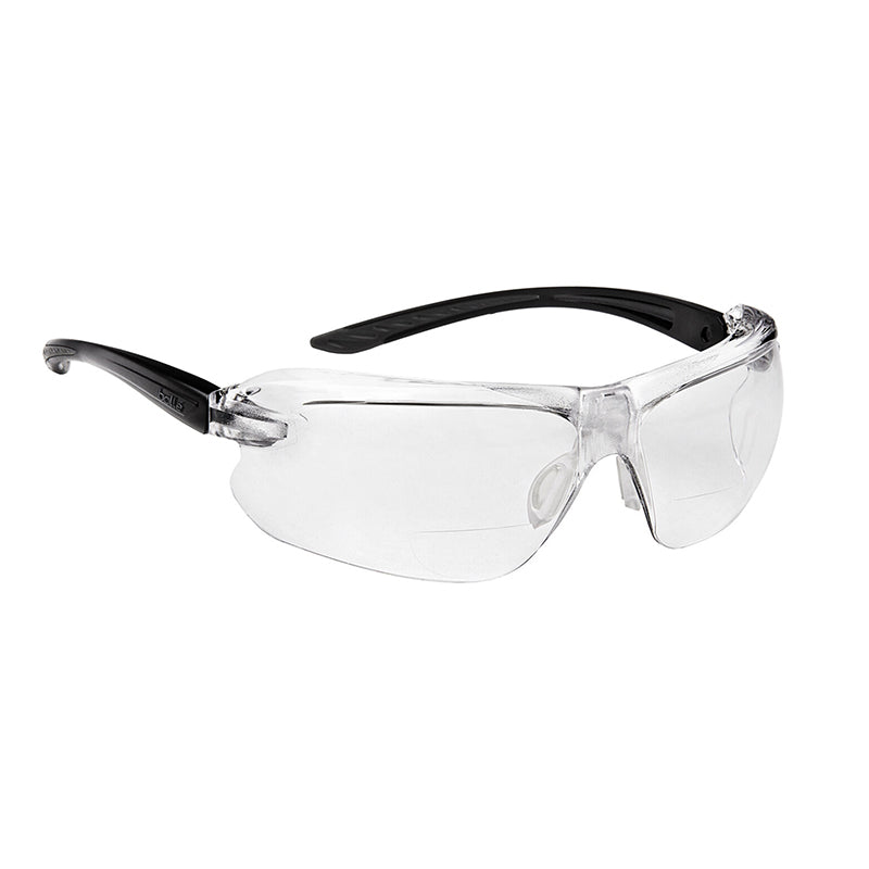 BOLLE - IRI-s DIOPTER Black/Grey Temple AS/AF Clear Lens +1.0 - 1671001