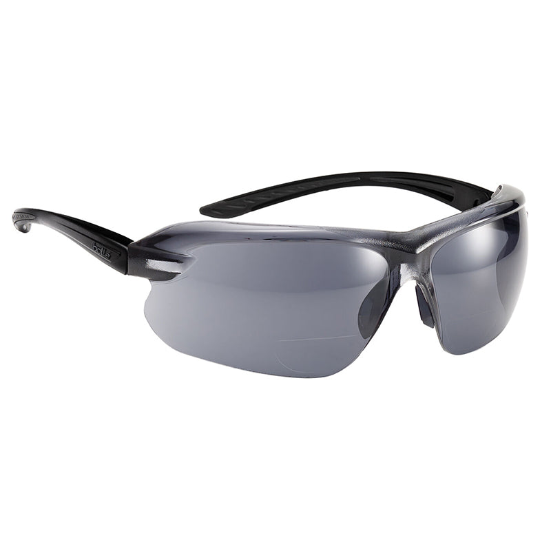 BOLLE - IRI-s DIOPTER Black/Grey Temple AS/AF Clear Lens +3.0 - 1671005