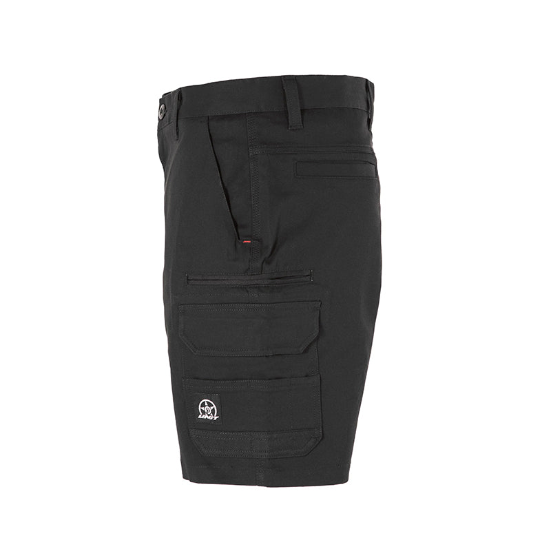 UNIT - DEMOLITION SHORTS - Stretch Cotton Cargo Shorts_Black - 171117007