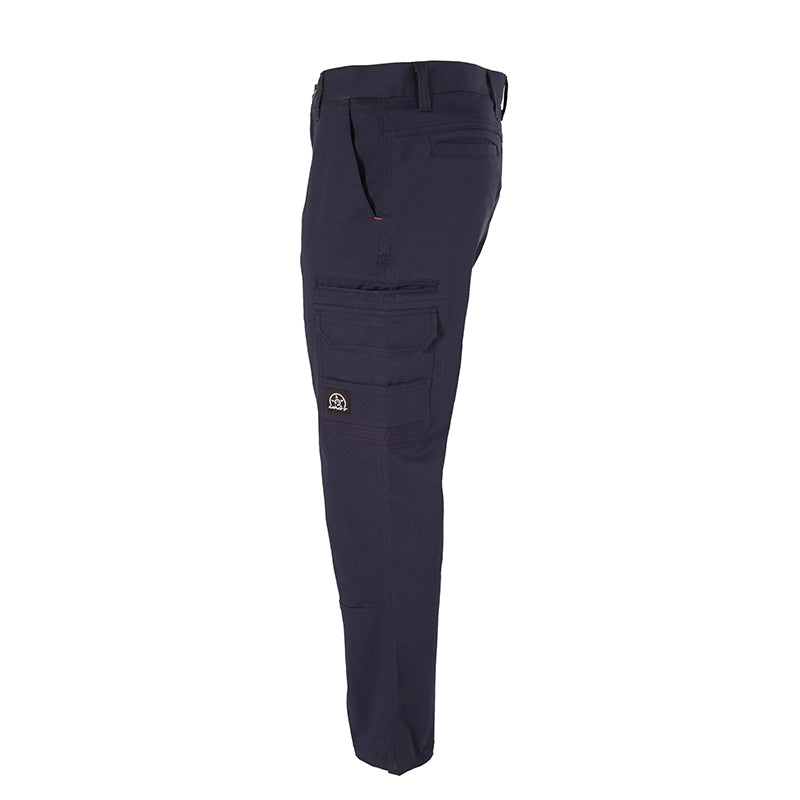 UNIT - DEMOLITION PANTS - Stretch Cotton Cargo Work Pants_Navy - 171119002