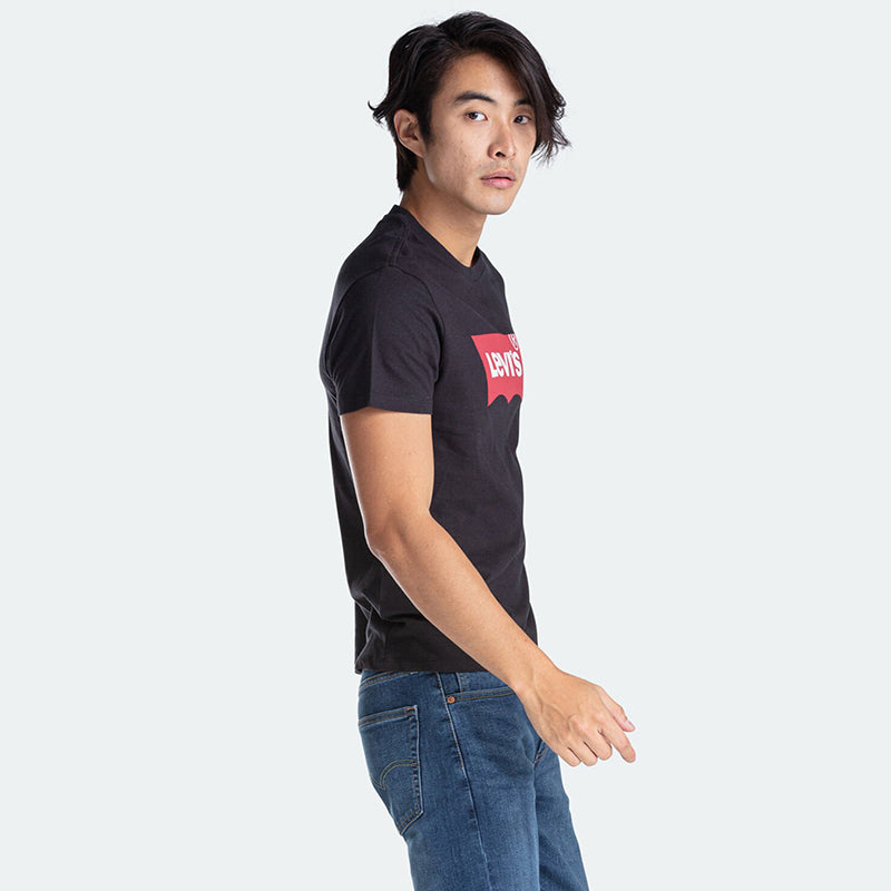 LEVIS - BAT WING TEE GRAPHIC SET-IN NECK GRAPHIC H215-HM BLACK - 17783-0137