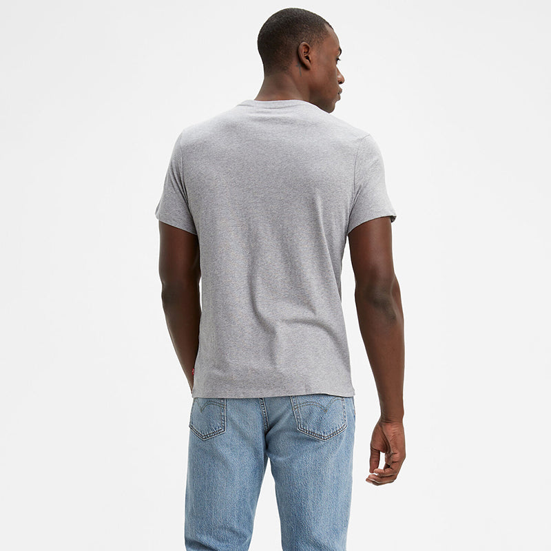 LEVIS - BAT WING TEE GRAPHIC SET-IN NECK GRAPHIC H215-HM HEATHER GREY - 17783-0138