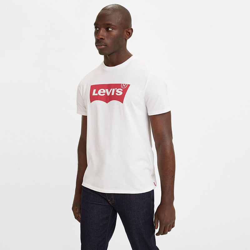 LEVIS - BAT WING TEE GRAPHIC SET-IN NECK GRAPHIC H215-HM White - 17783-0140