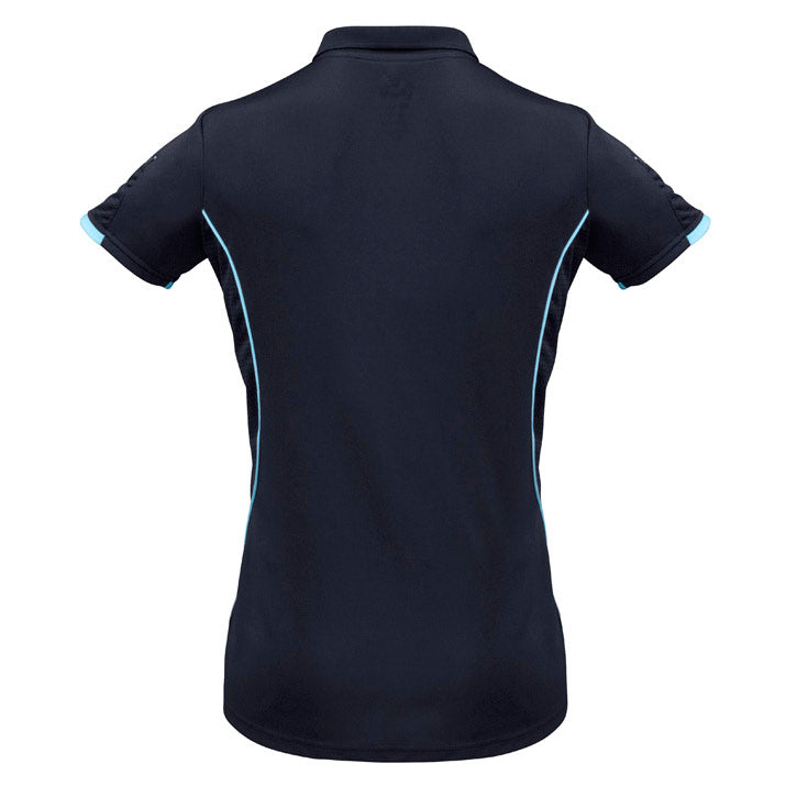 Biz Collection - Razor Ladies Polo_Navy/Sky - P405LS