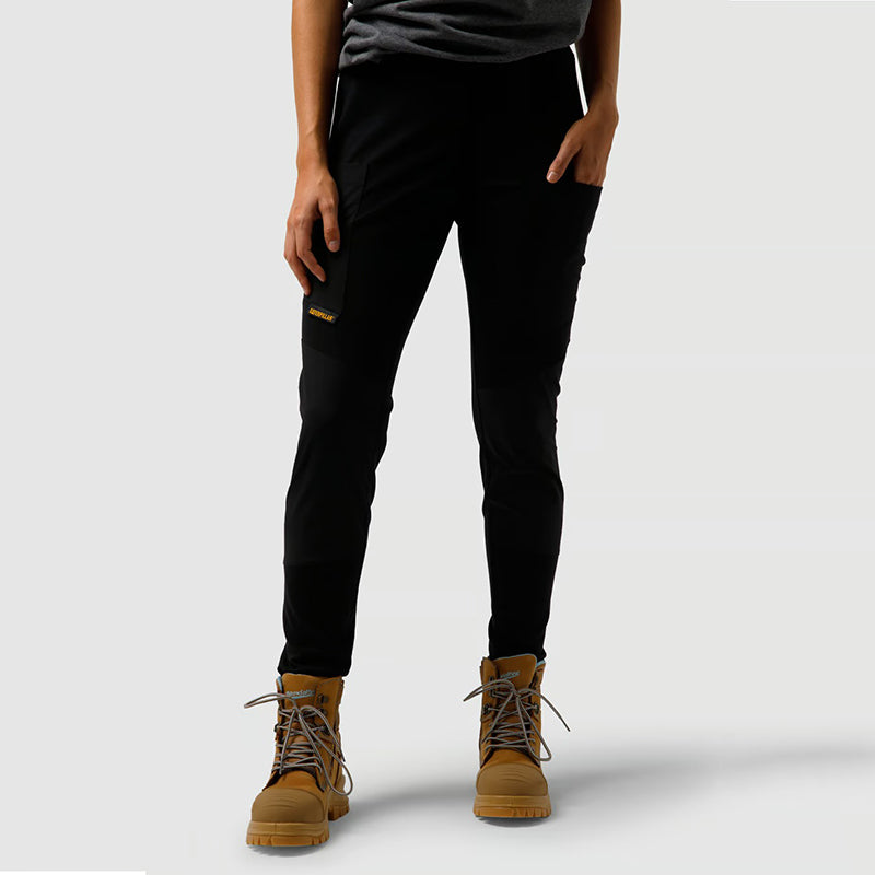 CAT - WOMENS WORK STRETCH LEGGING_BLACK - 1810067.10158