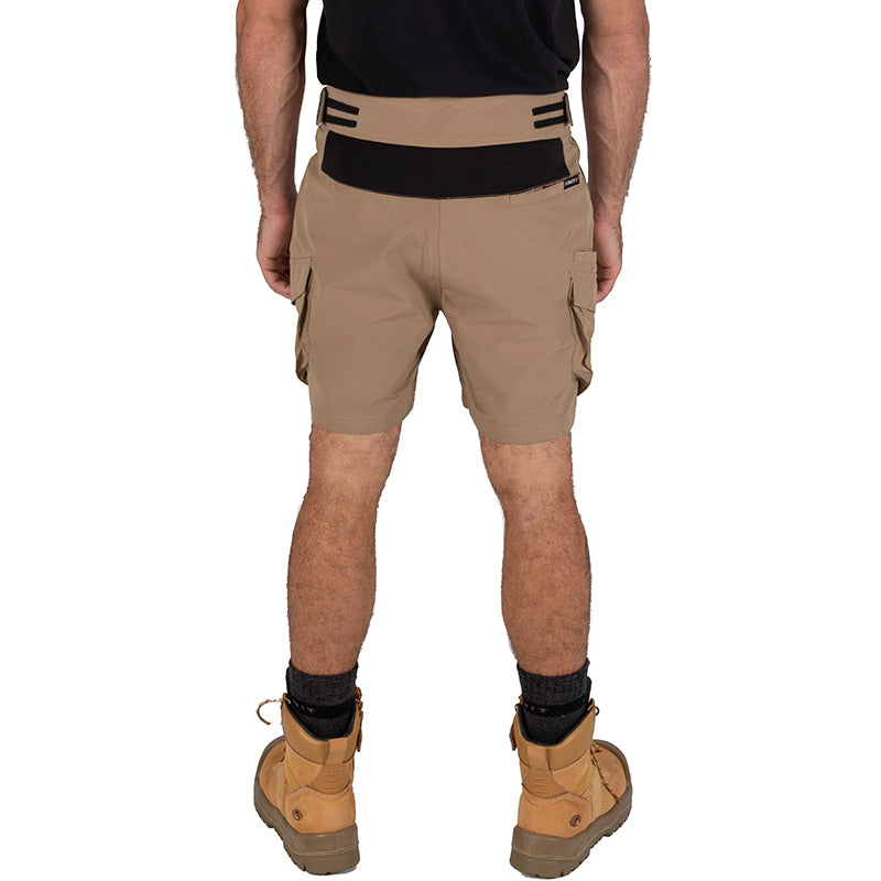 UNIT - RAPID FLEX SHORTS - Quick Dry Active Work Short_Khaki - 189138002