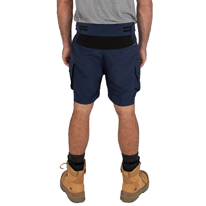 UNIT - RAPID FLEX SHORTS - Quick Dry Active Work Short_Navy - 189138002