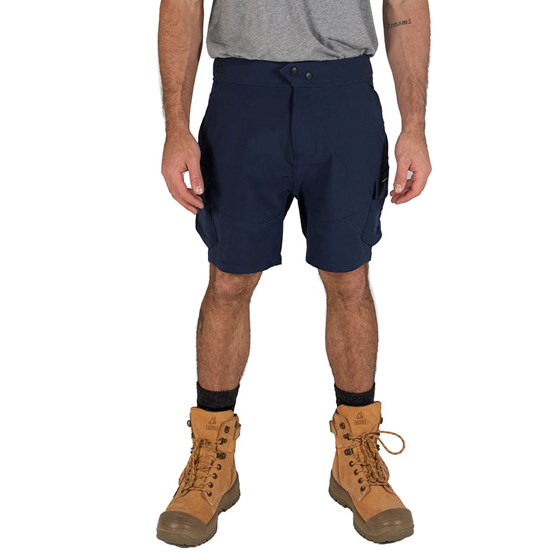 UNIT - RAPID FLEX SHORTS - Quick Dry Active Work Short_Navy - 189138002