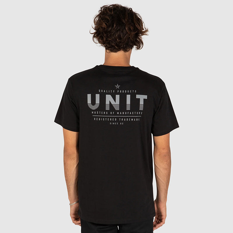 UNIT - MENS TEE - BERMUDA-221110003-BLACK