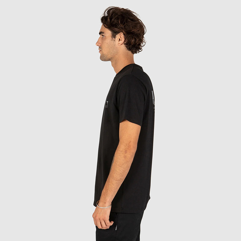 UNIT - MENS TEE - BERMUDA-221110003-BLACK