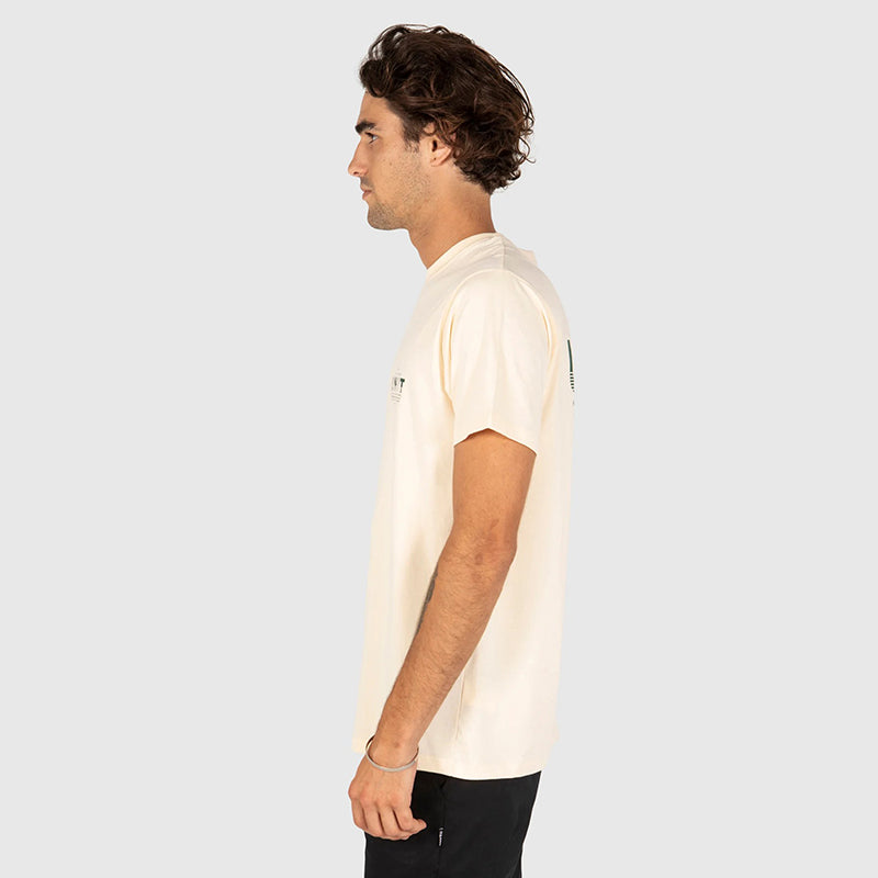 UNIT - MENS TEE - BERMUDA-221110003-CREAM