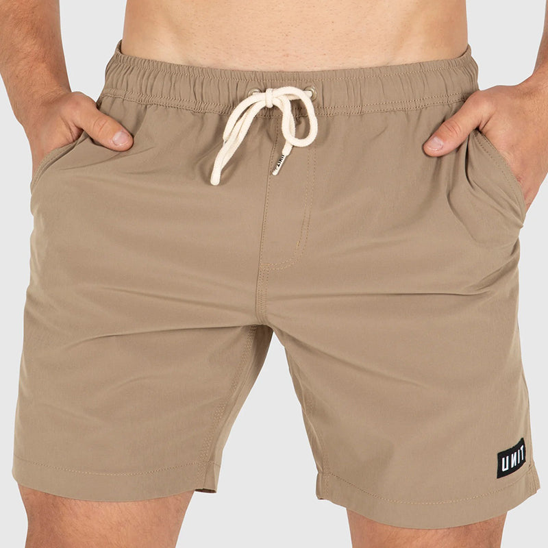 UNIT - MENS SHORTS - BLOCK - 229117002-KHAKI