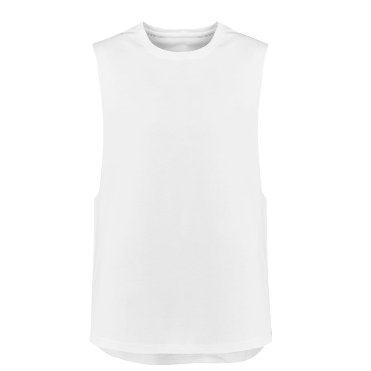 Syzmik - STREETWORX Sleeveless Tee_White - ZH137