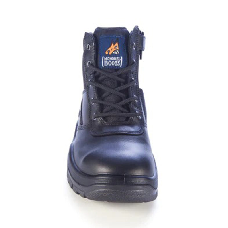 Mongrel - Zip Sided Safety Boot_Black - 261020