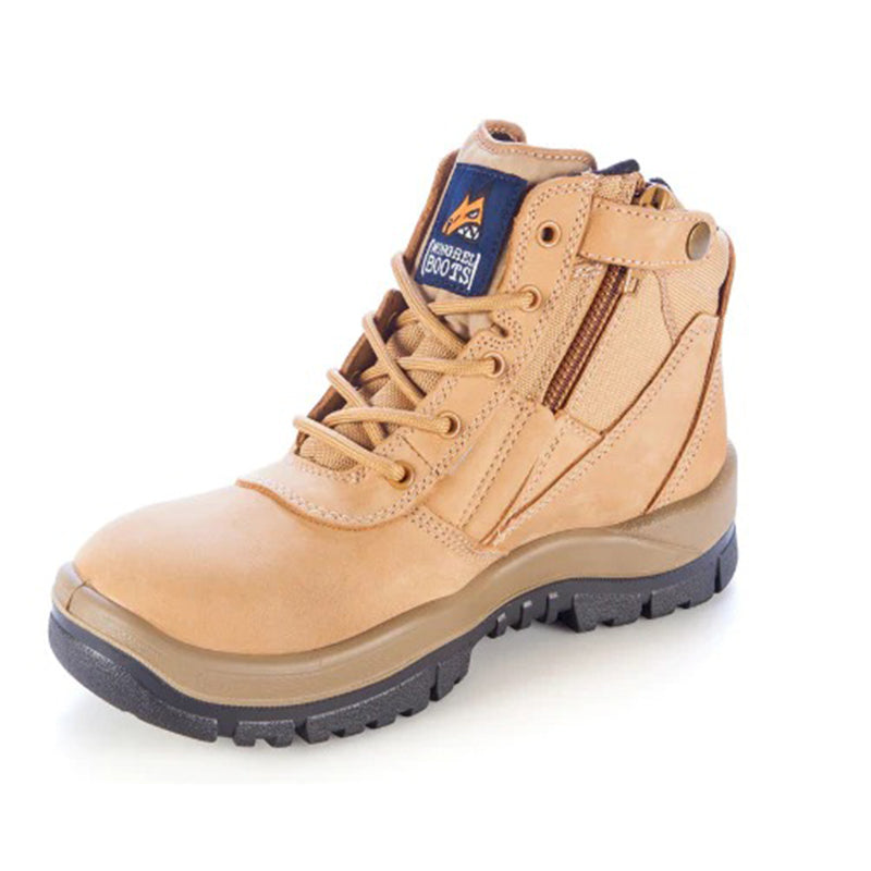 Mongrel - Zip Sided Safety Boot_Wheat - 261050
