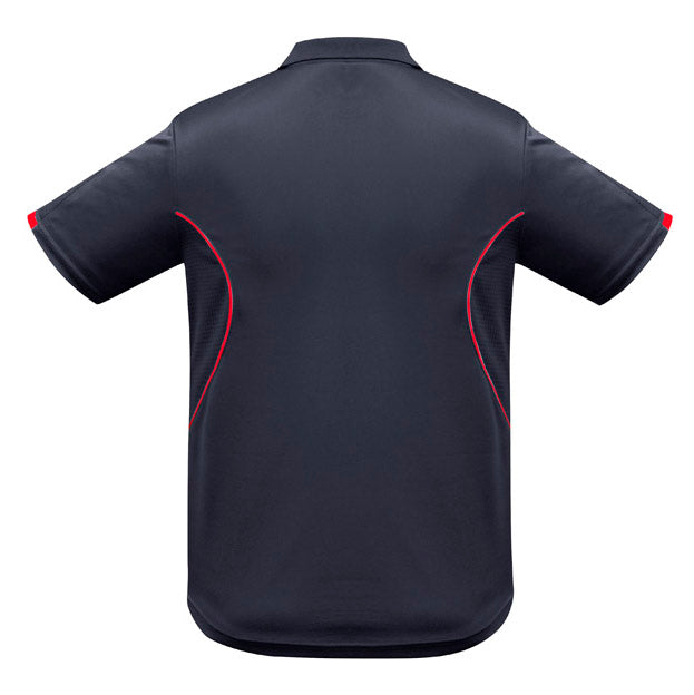 Biz Collection - Razor Mens Polo_Navy/Red - P405MS