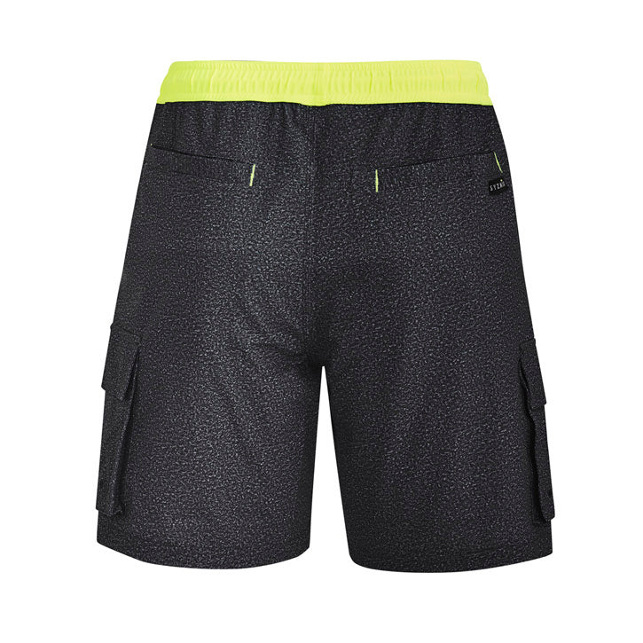 Syzmik - Streetworx Board Short - Stretch_Grey Marle - ZS240