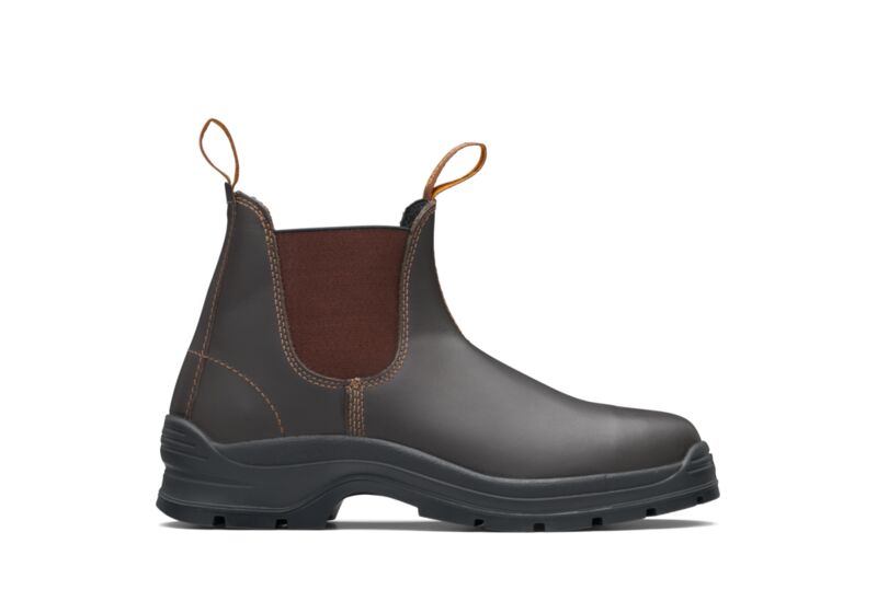 Blundstone - 405 Elastic side boot - Brown waxy leather - v cut_Brown - 405