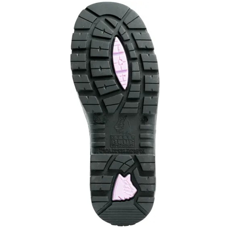 Steel Blue - PARKES ZIP LADIES - 95mmzip sided hiker style boot with TPU sole_Black - 512758