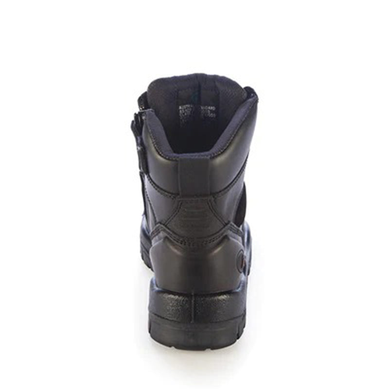 Mongrel - Black High Leg ZipSider Boot with Scuff Cap_Black - 561020