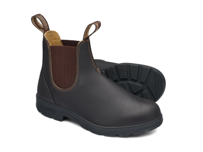 Blundstone - 600 Elastic side boot - Brown premium leather_Brown - 600