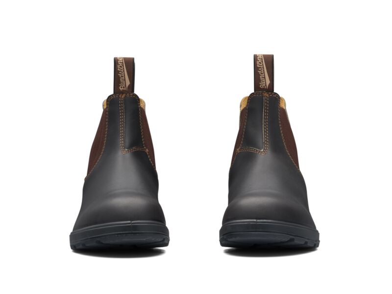 Blundstone - 600 Elastic side boot - Brown premium leather_Brown - 600