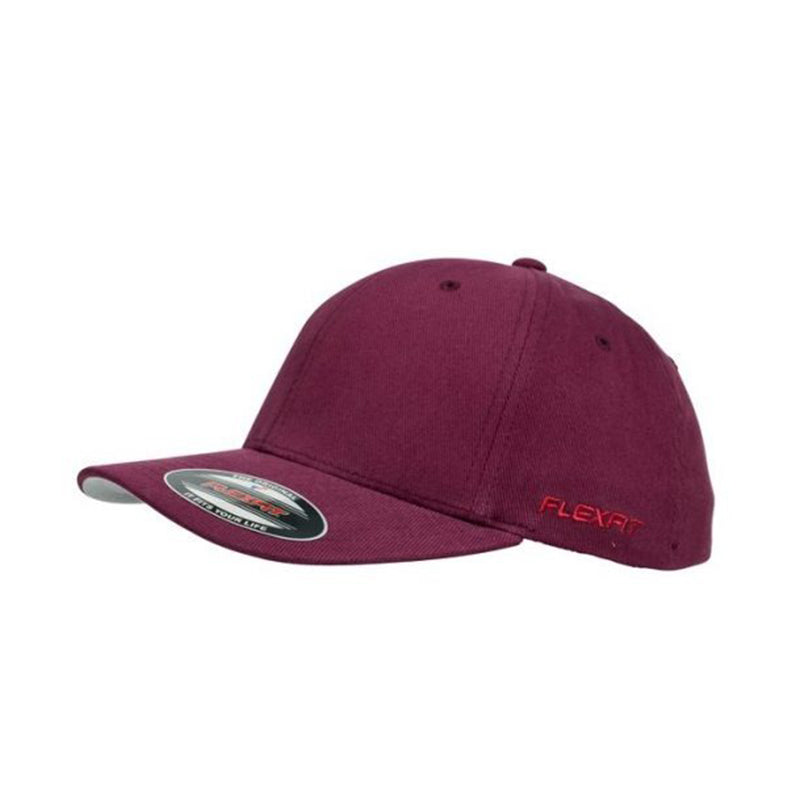 Flexfit Perma Curve Cap - Worn by the World _Maroon - 6277