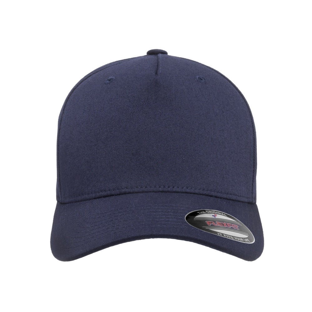 Flexfit Perma Curve Cap - Hexa 5 Panel _Navy/Navy - 6560
