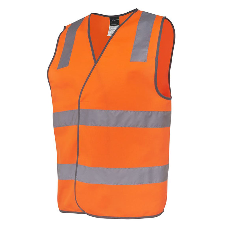 JBs Wear - Hi Vis (D+N) SAFETY VEST ORANGE- 6DNSV