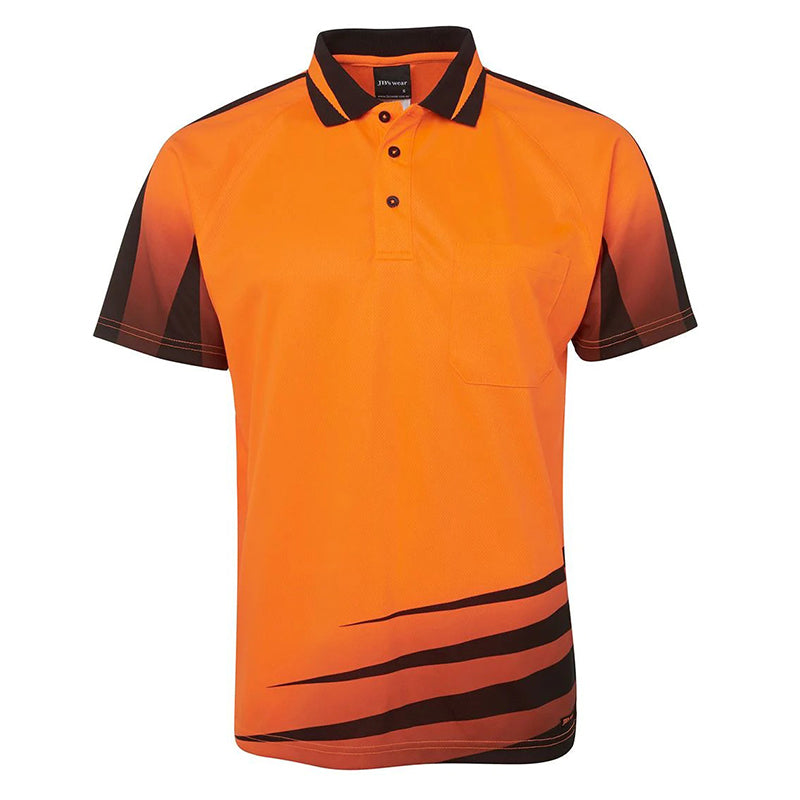 JBs Wear - Hi Vis RIPPA SUB POLO ORANGE/BLACK - 6HVRS