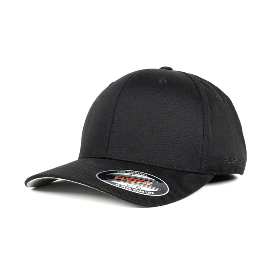 Flexfit Perma Curve Cap - Worn by the World _Black - 6277