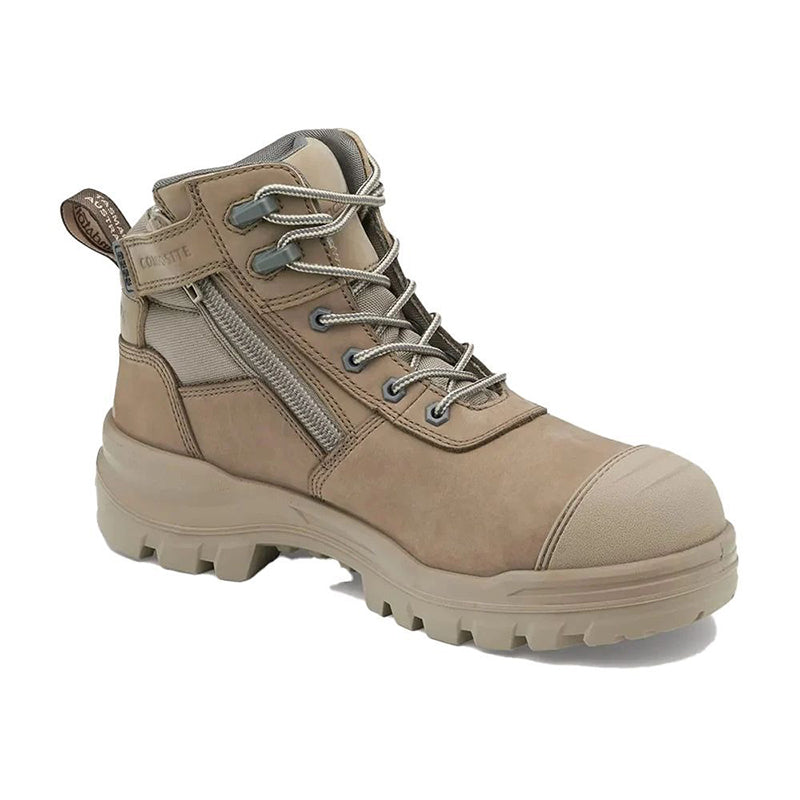 Blundstone - ROTOFLEX-TPU COMP SAFETY – 5 inch ZIP L/UP_STONE-8553