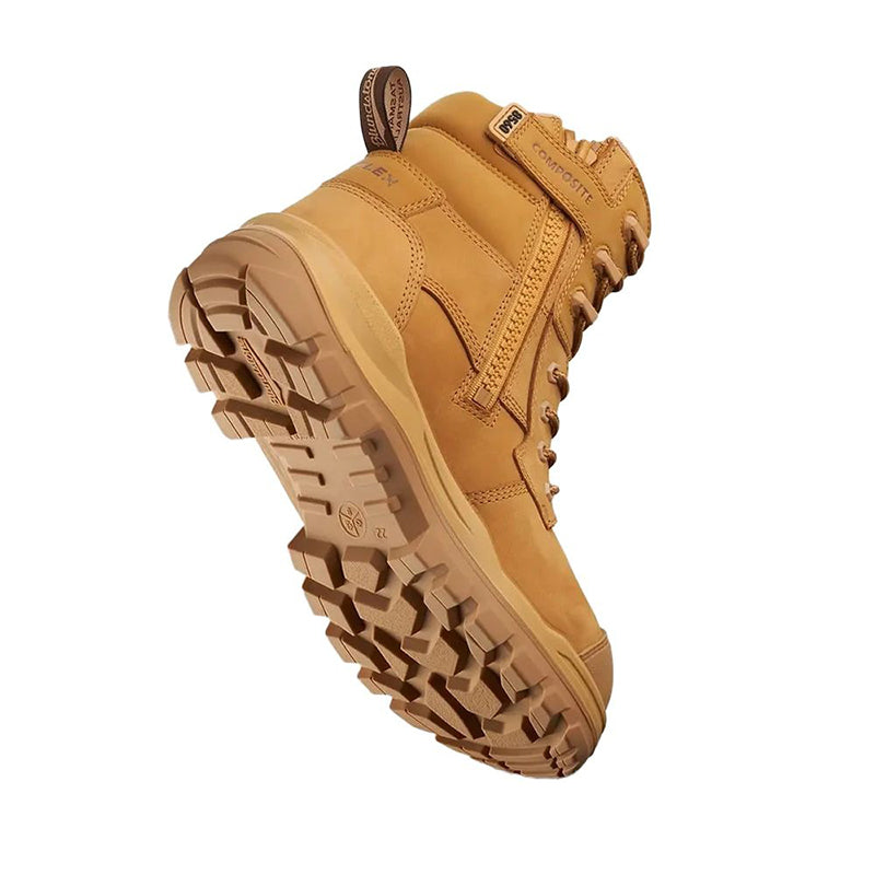Blundstone - ROTOFLEX-TPU COMP SAFETY – 6 inch ZIP L/UP_WHEAT-8560