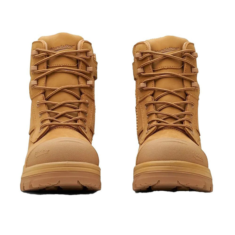 Blundstone - ROTOFLEX-TPU COMP SAFETY – WOMENS – 6 inch ZIP L/UP_WHEAT-8860