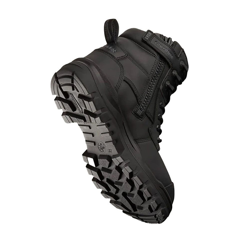 Blundstone - ROTOFLEX-TPU COMP SAFETY – 6 inch ZIP L/UP_BLACK-8561