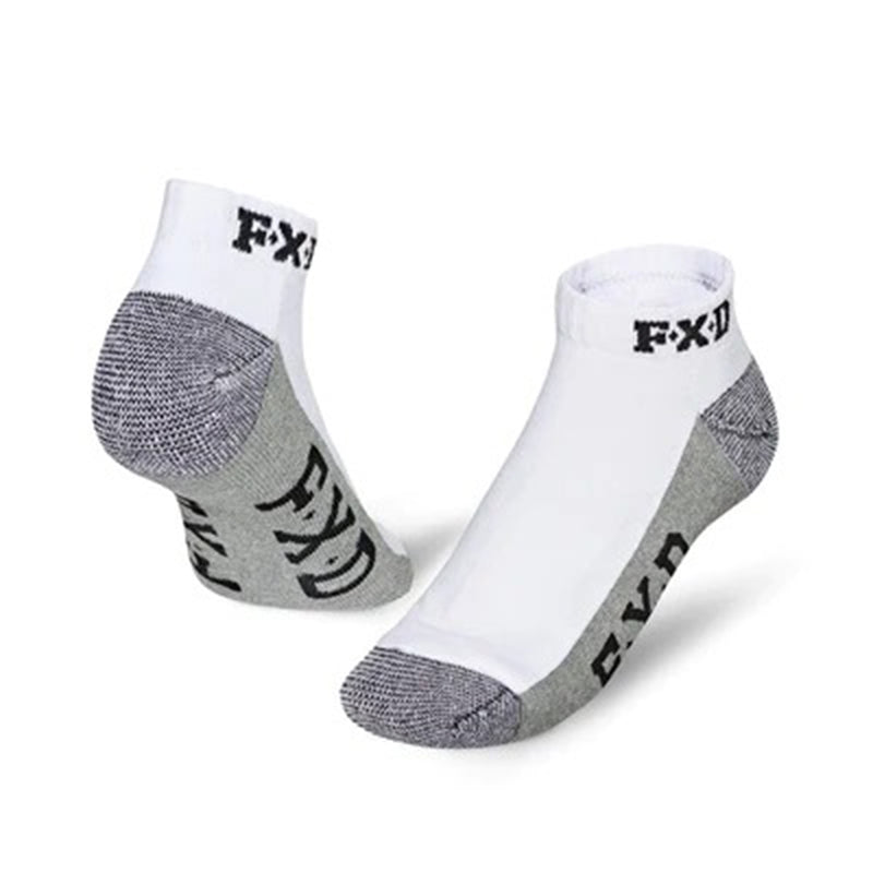 FXD - SK-4 5pk Ankle work sock_White